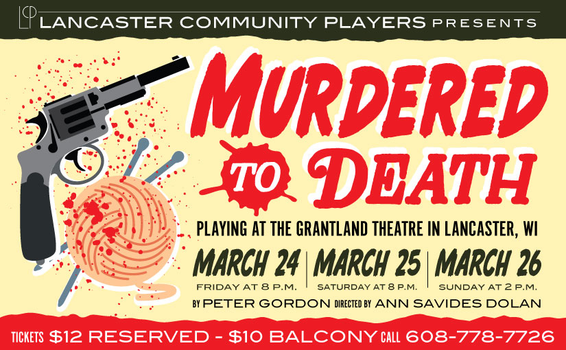 Lancaster Players return to stage with “Murdered to Death”