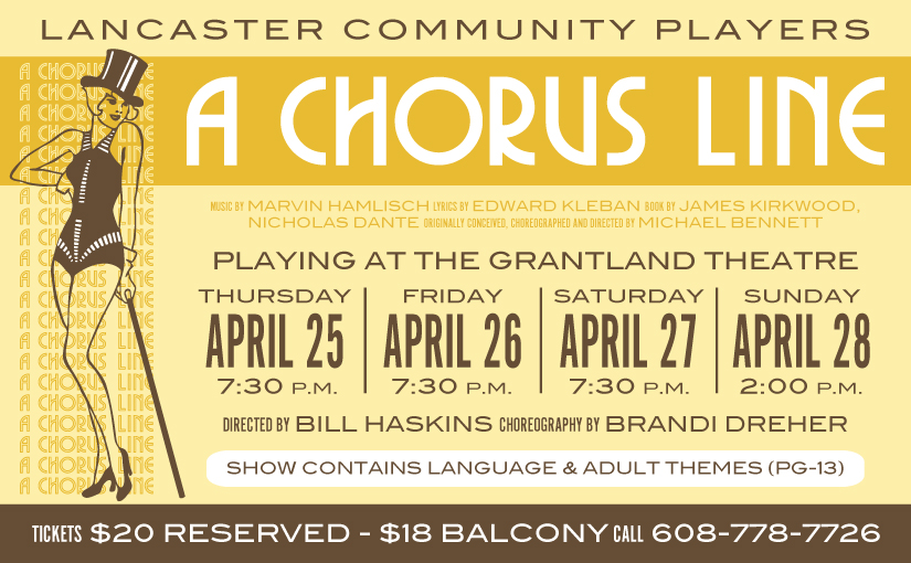 “A Chorus Line” tickets on sale now